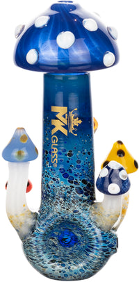 Heady Mushroom Premium Hand Pipe, by MK100 Glass