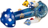 Heady Mushroom Premium Hand Pipe, by MK100 Glass