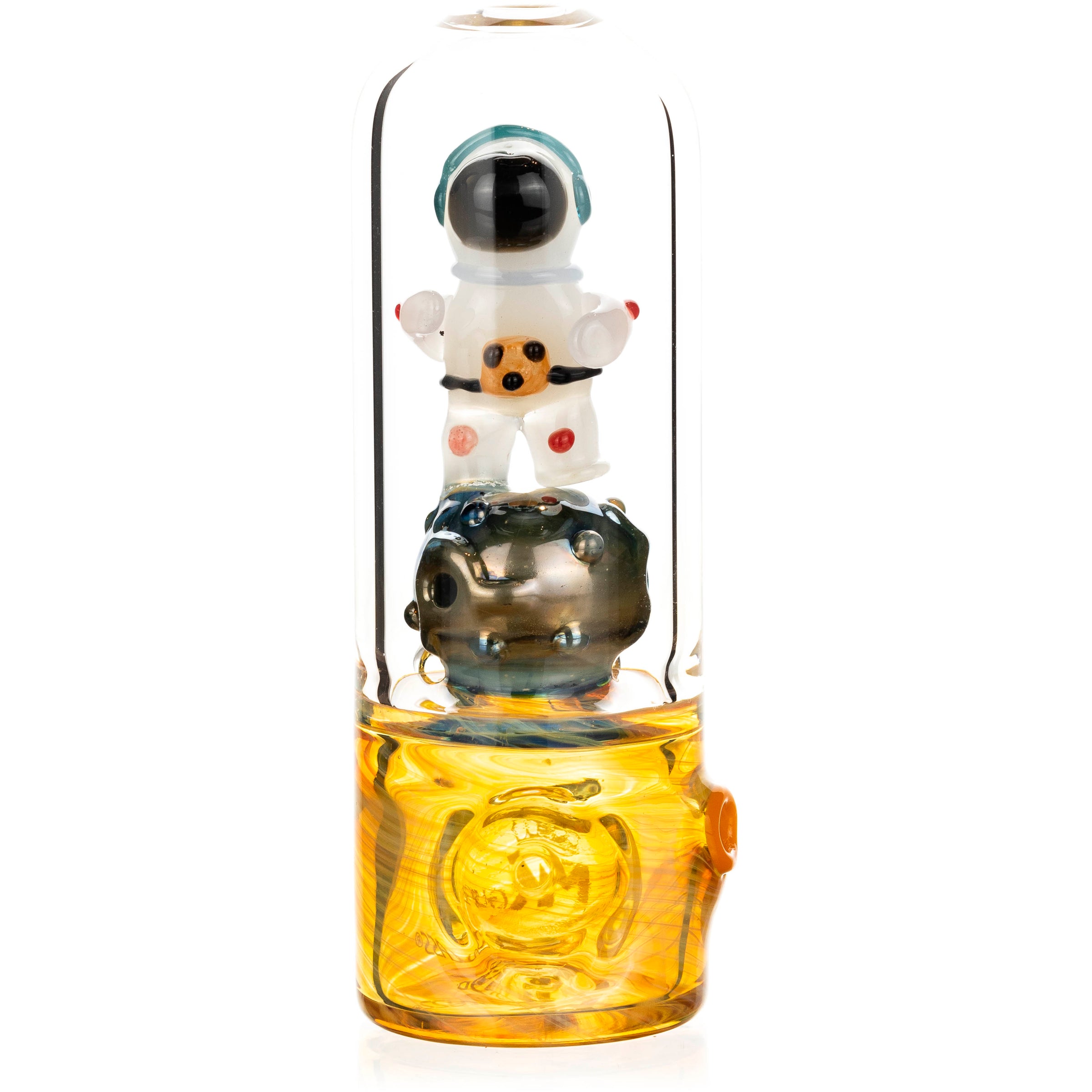 Astronaut Premium Hand Pipe, by MK100 Glass