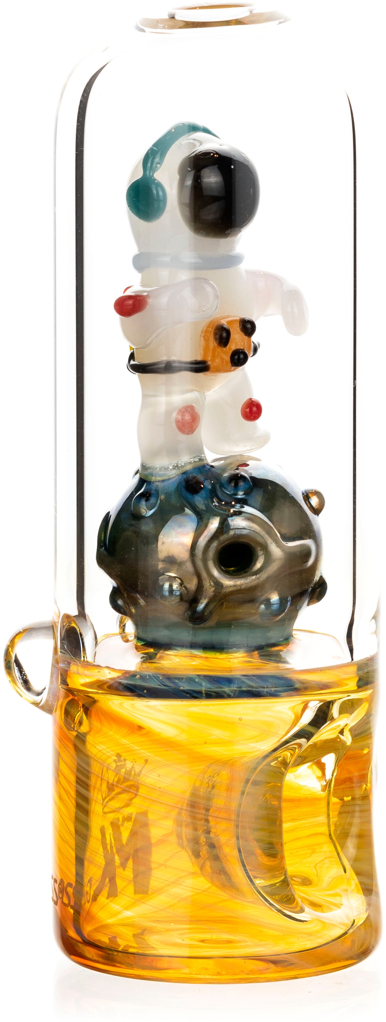 Astronaut Premium Hand Pipe, by MK100 Glass
