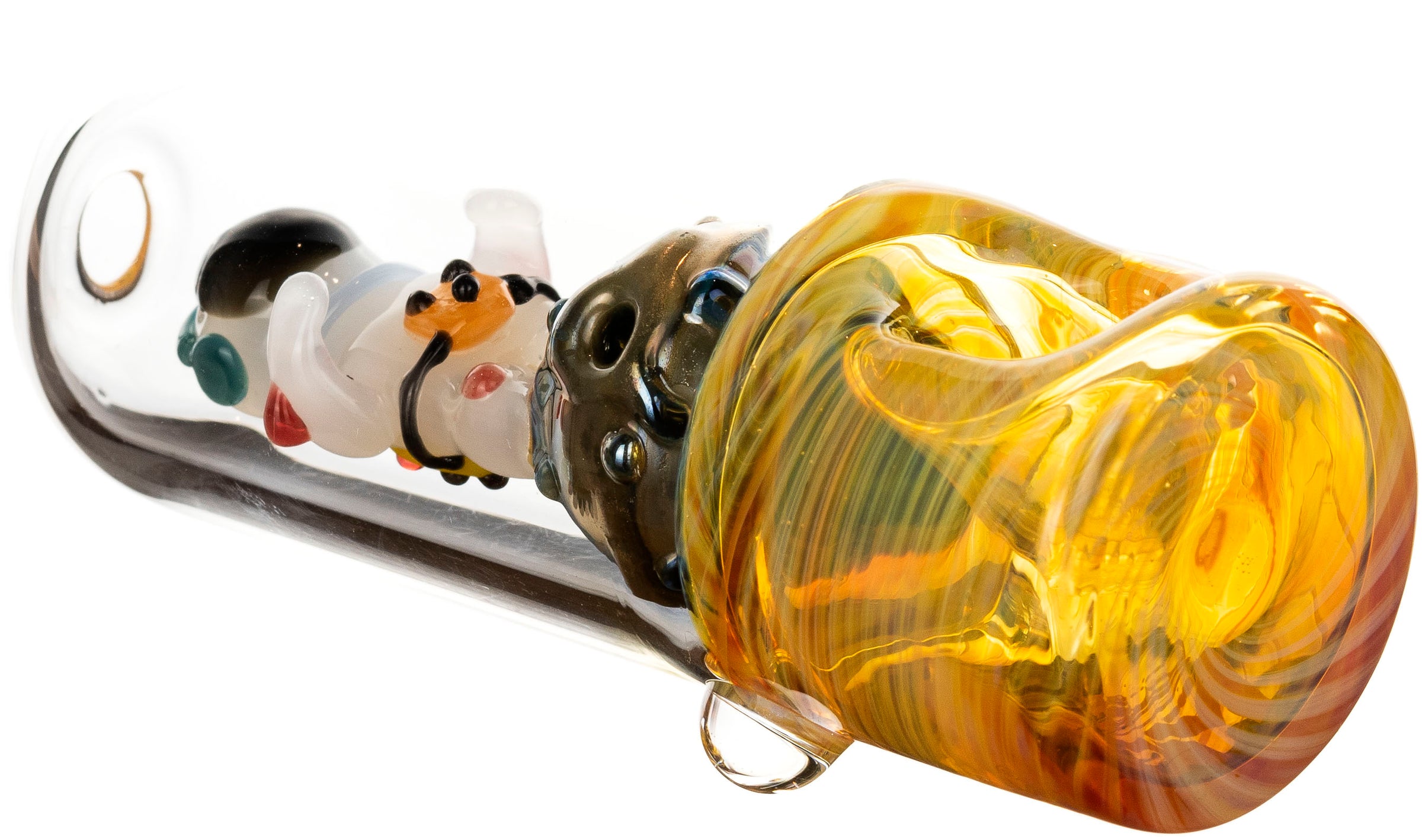 Astronaut Premium Hand Pipe, by MK100 Glass