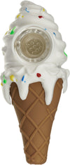 Ice Cream SiliCone Spoon Hand Pipe - Bat Kountry