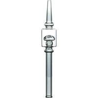 Magic Mushroom Dab Honey Straw, by MK100 Glass
