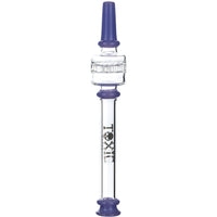 Quartz Honeycomb Dab Straw, by Toxic Glass