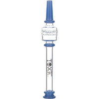 Quartz Honeycomb Dab Straw, by Toxic Glass