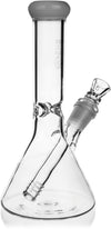 8" Beaker Bong w/ Ice Pinch, by Biohazard - Bat Kountry