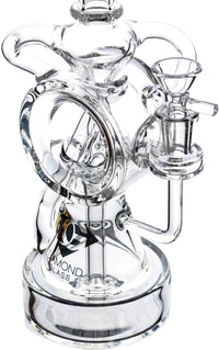 11" Ultimate Recycler Rig, by Diamond Glass (free banger included) - Bat Kountry