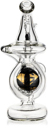 7" Floating Neutron Orb Recycler Rig, by Diamond Glass (free banger included) - Bat Kountry