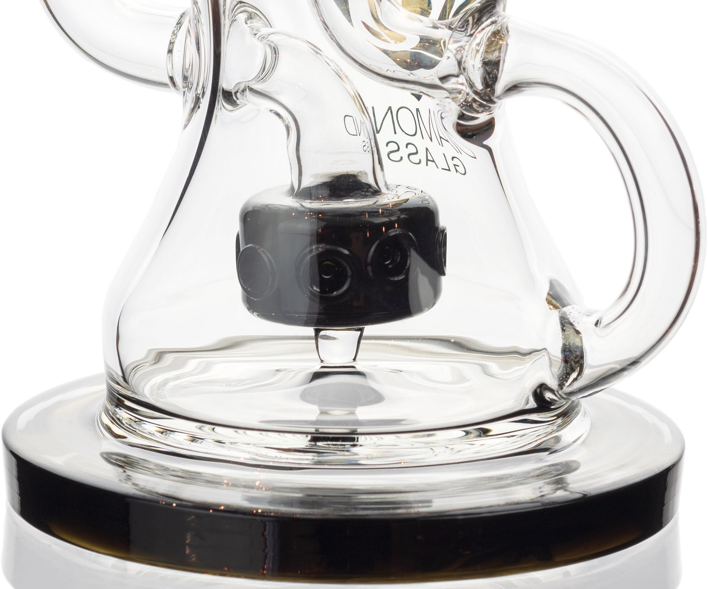 8" In-cycler to Showerhead Rig, By Diamond Glass - Bat Kountry