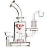 Mini Dab Rig, by Diamond Glass (free banger included) - Bat Kountry