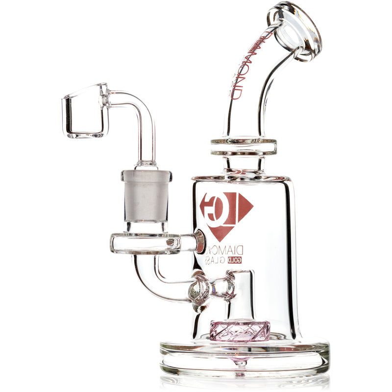 Mini Dab Rig, by Diamond Glass (free banger included) - Bat Kountry