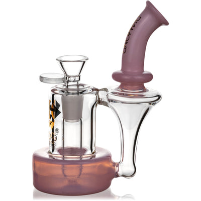 6" Mini Recycler Oil Rig, by Diamond Glass (free banger included) - BKRY Inc.