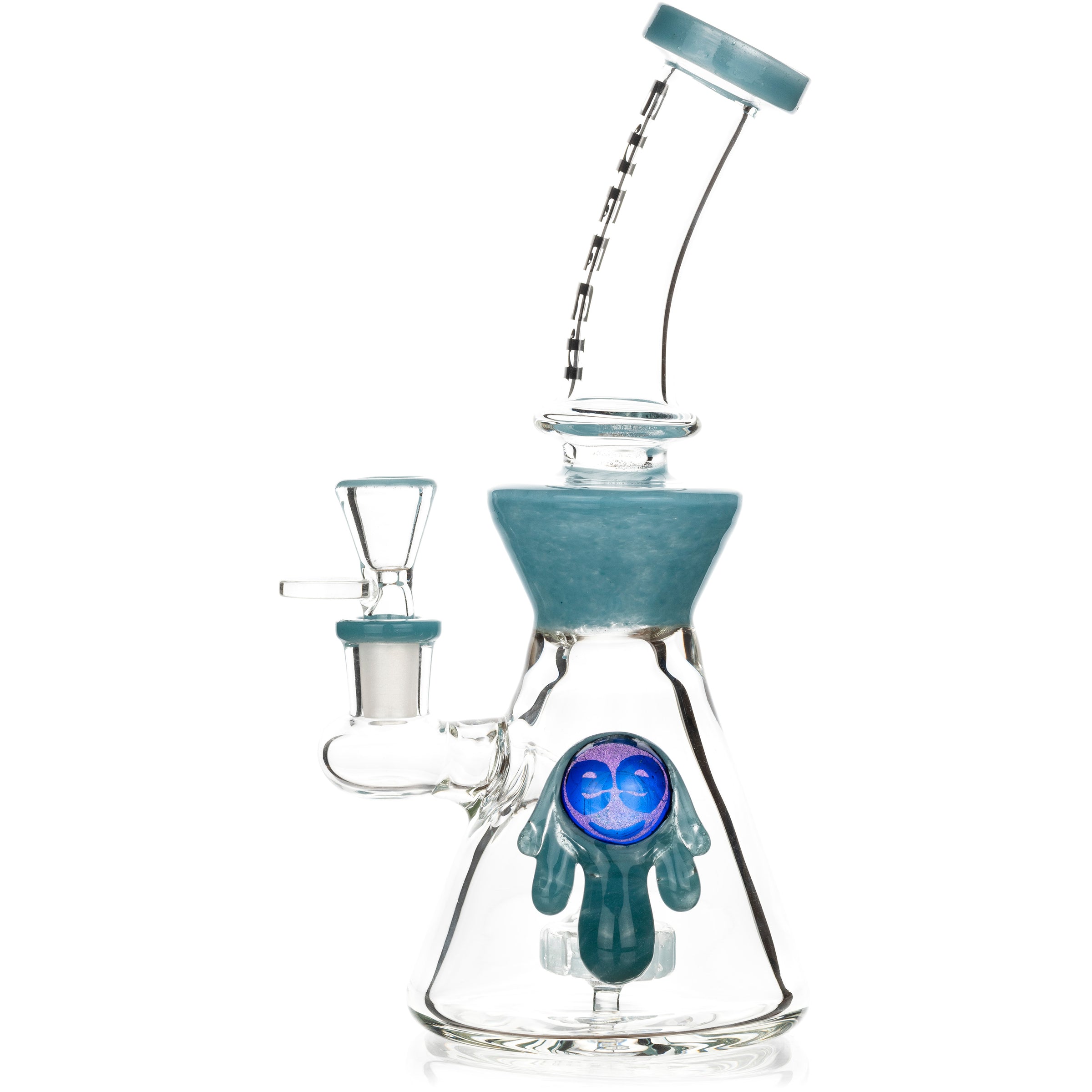 10" Drip Oil Rig, by Cheech Glass (free banger included)