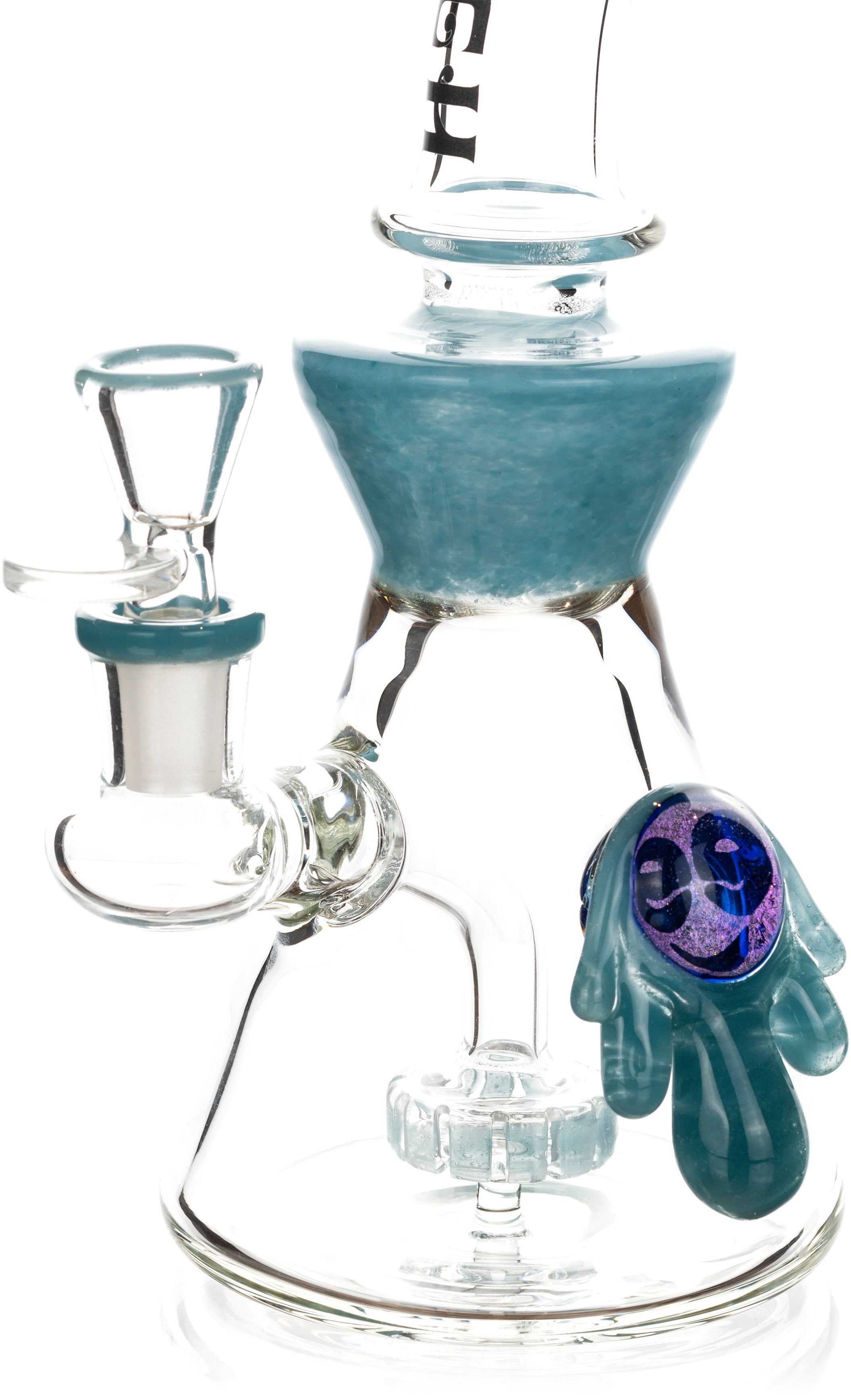 10" Drip Oil Rig, by Cheech Glass (free banger included)
