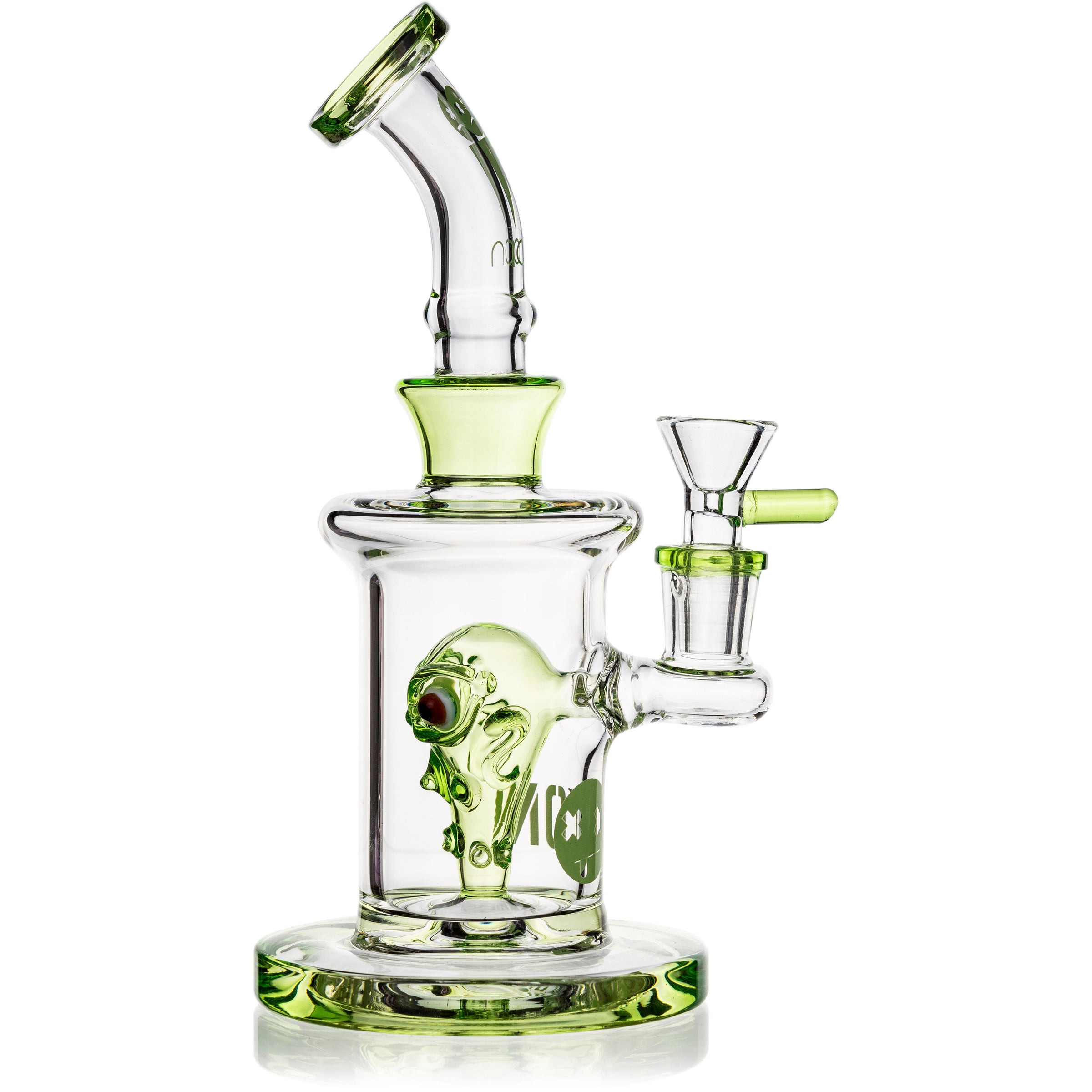 8" Alien Head Rig, by ICON Glass (free banger included) - Bat Kountry