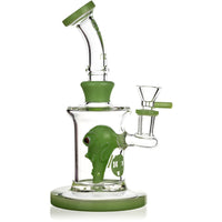 8" Alien Head Rig, by ICON Glass (free banger included) - Bat Kountry