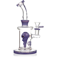 8" Alien Head Rig, by ICON Glass (free banger included) - Bat Kountry
