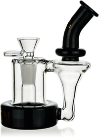 5" Recycler Rig, by ICON Glass (free banger included) - Bat Kountry