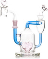 8" HeartBreak Kit, by MK100 Glass (free banger included)