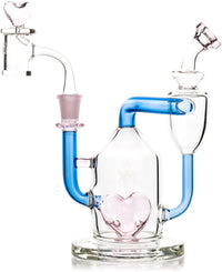 8" HeartBreak Kit, by MK100 Glass (free banger included)