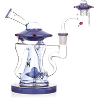8" UFO Premium Dab Kit, by MK100 Glass (free banger included)
