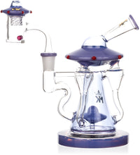 8" UFO Premium Dab Kit, by MK100 Glass (free banger included)