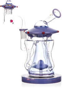8" UFO Premium Dab Kit, by MK100 Glass (free banger included)