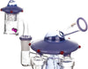 8" UFO Premium Dab Kit, by MK100 Glass (free banger included)