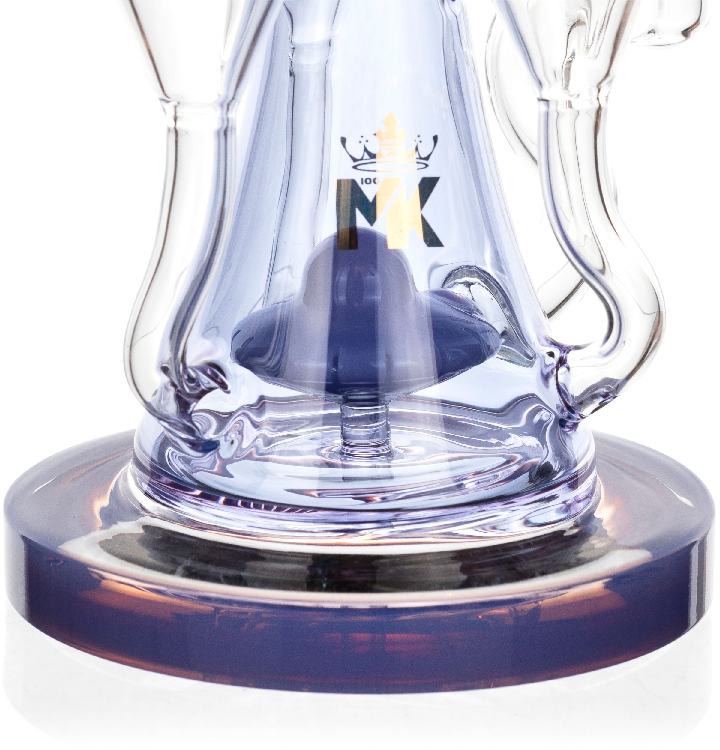 8" UFO Premium Dab Kit, by MK100 Glass (free banger included)