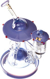 8" UFO Premium Dab Kit, by MK100 Glass (free banger included)