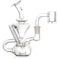 5" Vortex Dab Rig, by Stokes Glass (free banger included)