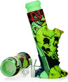 13" Silicone Bong w/ Comic, Cash or Camouflage Graphics - Bat Kountry