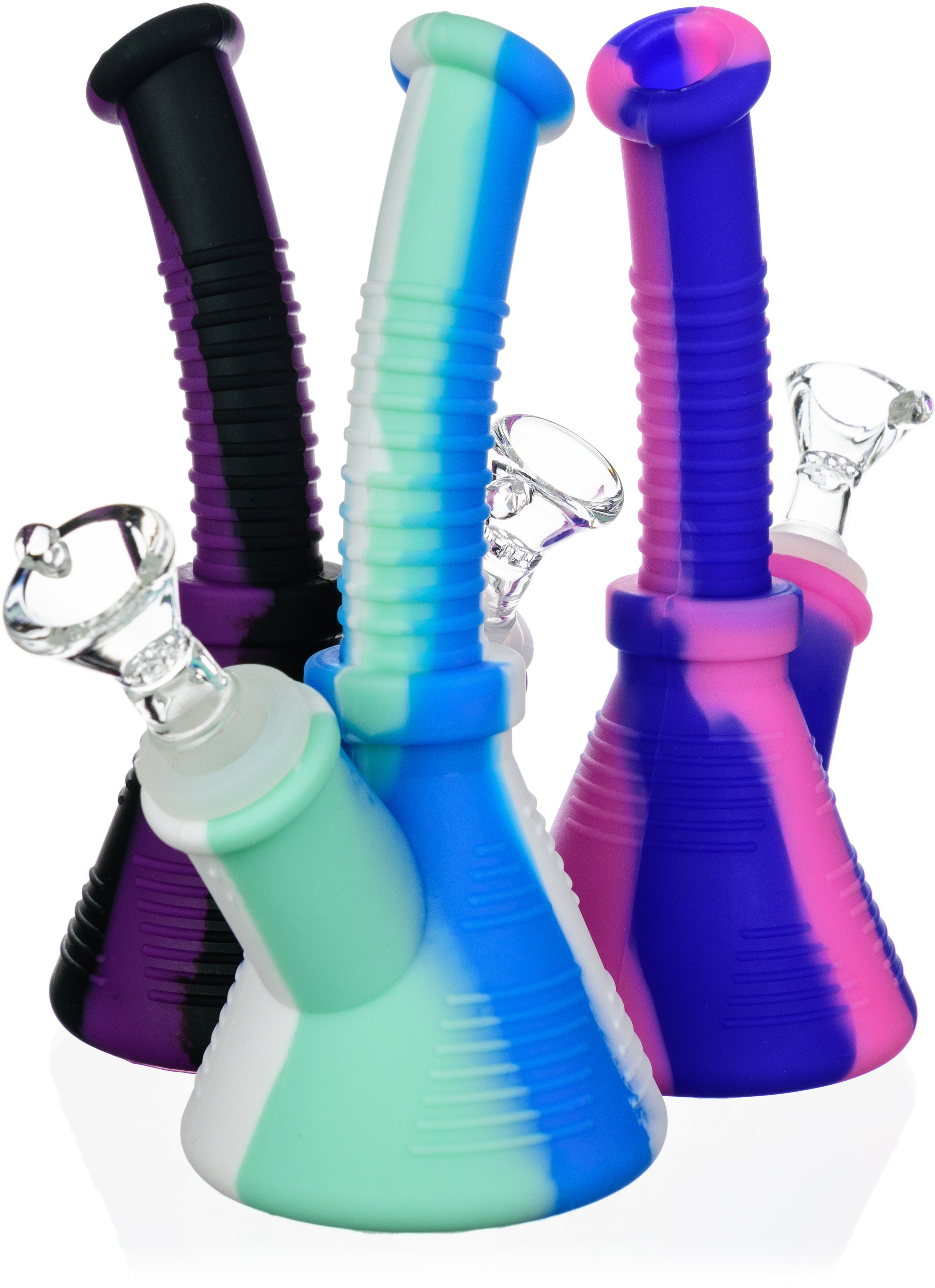 Compact Silicone Beaker Bong - Bat Kountry