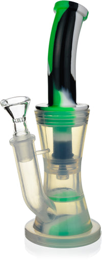 8" Silicone Rig w/ Translucent Hourglass - Bat Kountry