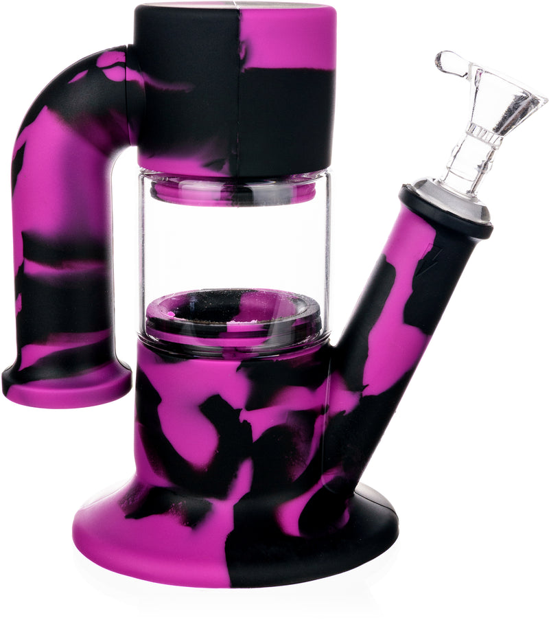 9" Silicone Twist Neck Rig - Bat Kountry
