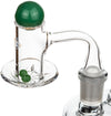 14mm 90 Degree Quartz Turp Slurper Set B By Diamond Glass - Bat Kountry