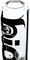 12" Straight Tube Bong w/ Honeycomb Perc, by Biohazard - Bat Kountry