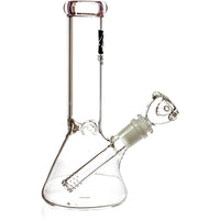 8" Mini Beaker Bong w/ Ice Pinch, by Diamond Glass - Bat Kountry