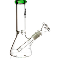 8" Mini Beaker Bong w/ Ice Pinch, by Diamond Glass - Bat Kountry