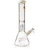 14" Beaker Bong w/ Matrix UFO Perc, by Diamond Glass - Bat Kountry
