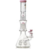 18" Beaker Bong Diamond Sea Mine w/ double multi-arm percs + tree arm, by Diamond Glass - Bat Kountry