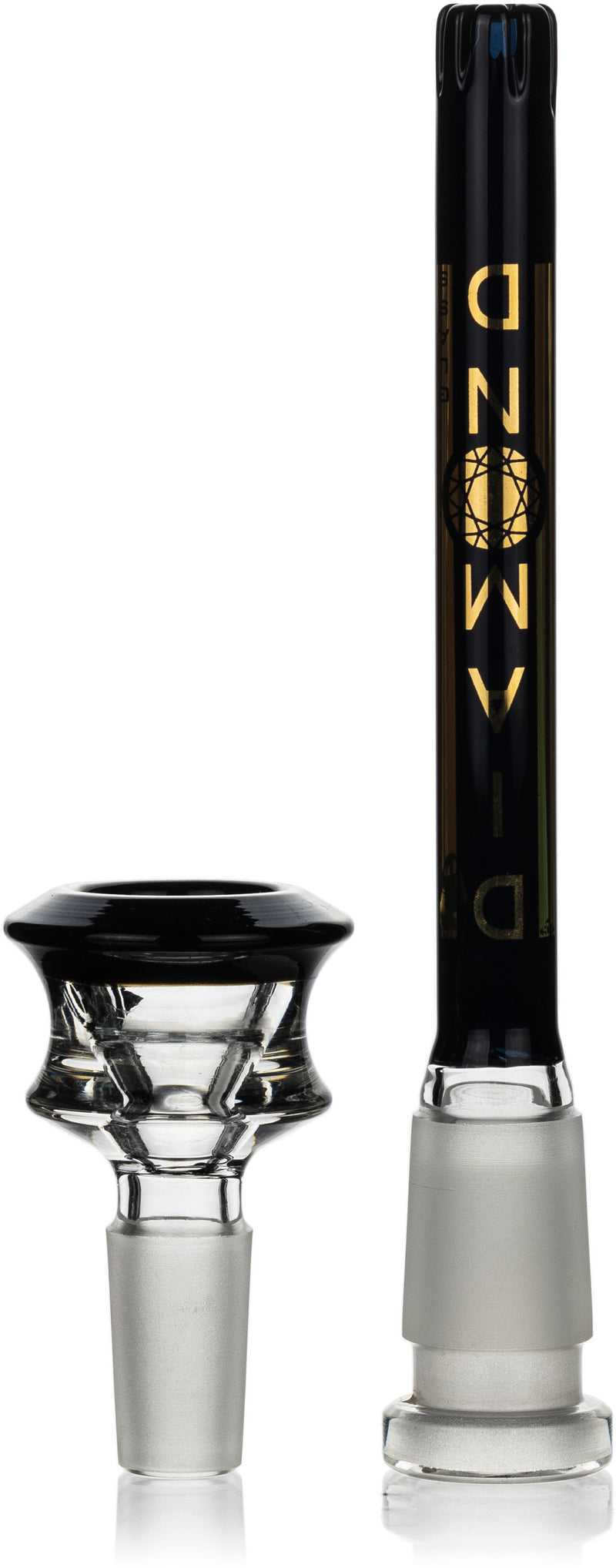 12" Heavy Super Thick 9mm Beaker Bong w/ Ice Pinch, by Diamond Glass - Bat Kountry