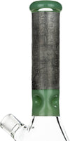 12" 7mm Beaker Bong with Egyptian Hieroglyphs Designs, by Diamond Glass - Bat Kountry