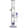 16" Moonrock Ratchet Swiss Perc Bong, by Diamond Glass - BKRY Inc.