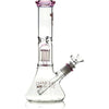 12" 8-Arm Tree Perc Single Chamber, by Diamond Glass - Bat Kountry