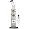 14" Triple Chamber 12 Arm Perc Bong, by Diamond Glass - BKRY Inc.