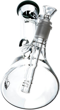 10" Beaker Bong, by Diamond Glass
