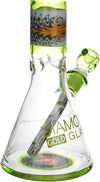16" Wig Wag Reversal Heady Bong, by Diamond Glass
