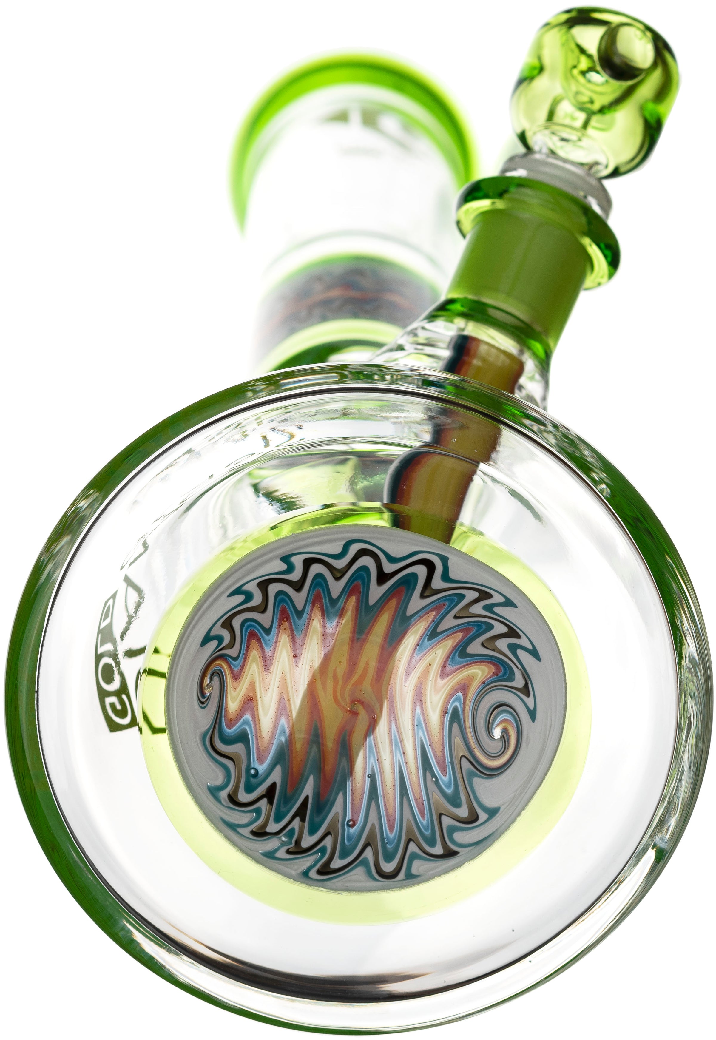16" Wig Wag Reversal Heady Bong, by Diamond Glass