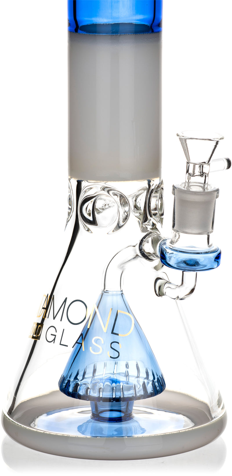 15" Inner Pyramid Perc Bong (Diamond Jubilee), by Diamond Glass